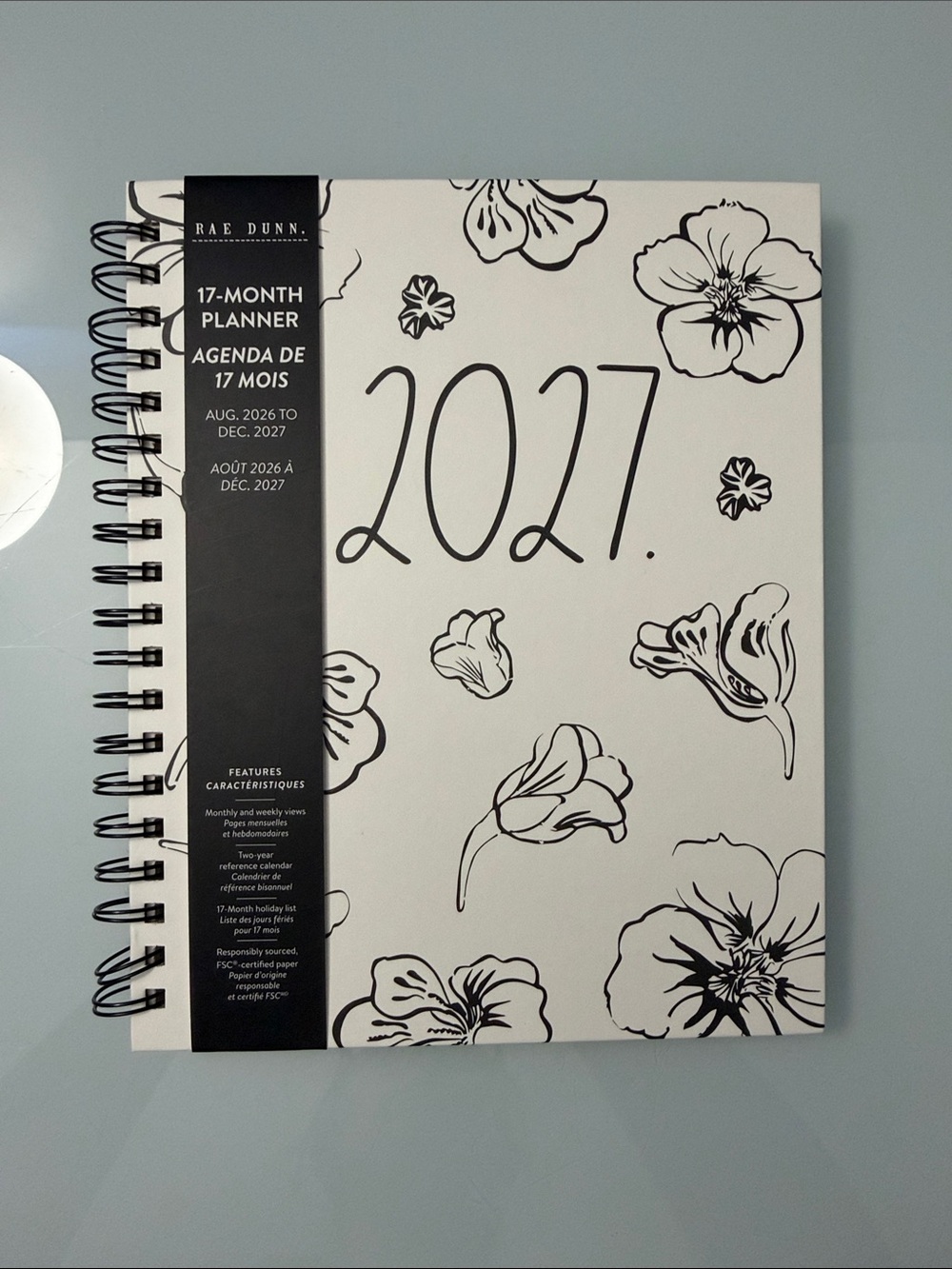NWT Rae Dunn 18-Month Planner